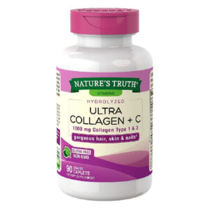 Nature’s Truth Hydrolyzed 1000mg I & III with Vitamin C 90 Caplets