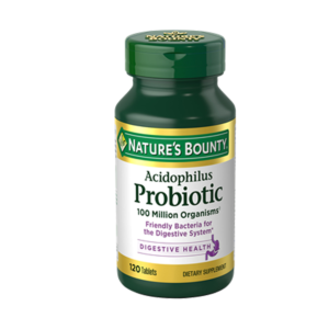 Nature's Bounty Acidophilus Probiotic 120 Tablets