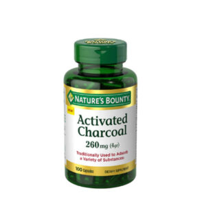 Nature's Bounty Activated Charcoal 260 Mg 100 Capsules