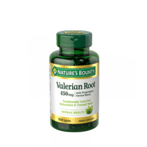 Nature's Bounty Valerian Root Sleep Aid Capsules 450 Mg 100 Capsules
