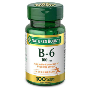 Nature's Bounty Vitamin B6 100mg 100Tablets