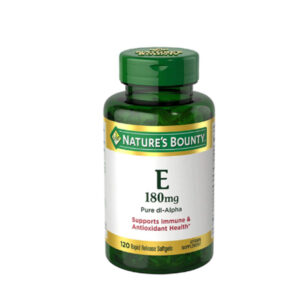 Nature's Bounty Vitamin E Pure dl-Alpha 180mg (400 IU), 120 Softgels