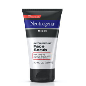 Neutrogena Men Razor Defense Face Scrub 124ml