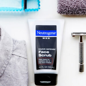 Neutrogena Men Razor Defense Face Scrub 124ml