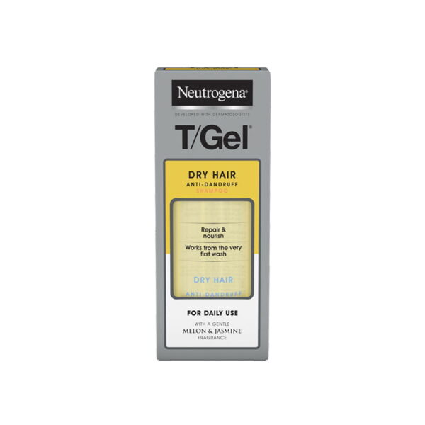 Neutrogena T-Gel Anti-Dandruff Shampoo for Dry Hair - 125ml