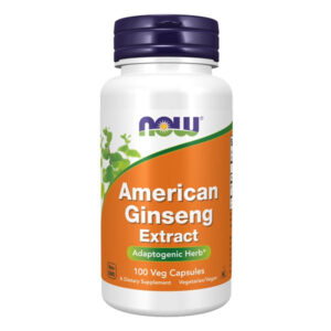 Now American Ginseng Extract 100 Veg Capsules