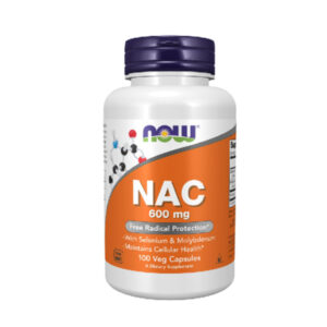 Now Foods NAC 600mg Veg 100 Capsules