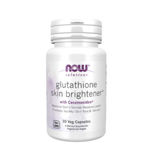 Now Glutathione Skin Brightener™ with Ceramosides®30 Veg Capsules