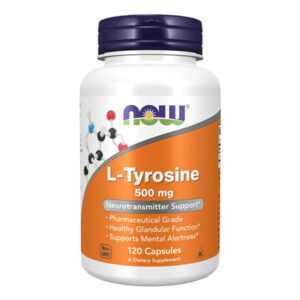 Now L-Tyrosine 500 mg 120 Capsules