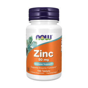 Now Zinc 50 mg Tablets