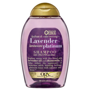 Ogx Hydrate & Enhance Lavender Luminescent Platinum Shampoo 385ml