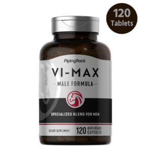 Piping Rock Vi-Max Male "MEN ONLY" 120 Quick Release Capsules