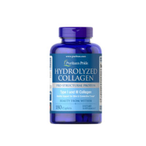 Puritan's Pride Hydrolyzed Collagen Pro-Structural Protien 180 Caplets