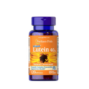 Puritan's Pride Lutein 40 mg with Zeaxanthin 120 Softgels