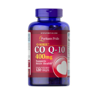Puritan's Pride Q-Sorb™ CO Q-10 400 mg 120 Softgels
