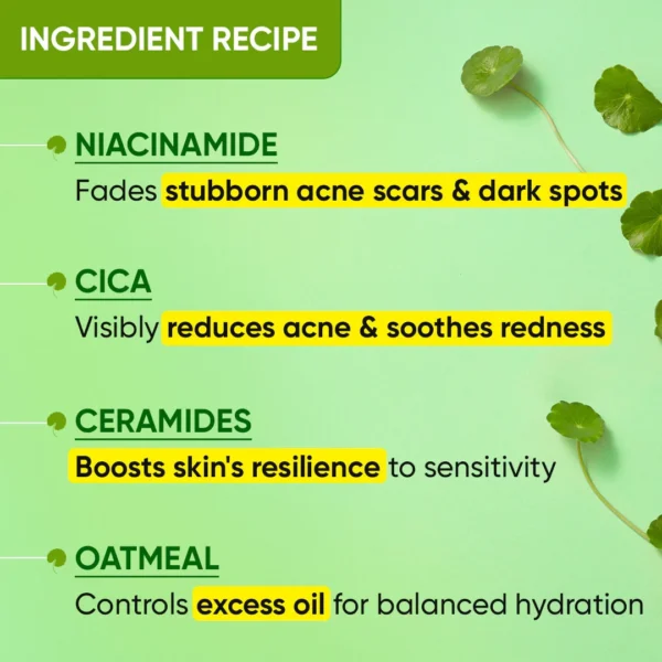 Dot & Key CICA +Niacinamide Oil - Free Moisturizer 60ml - Image 4