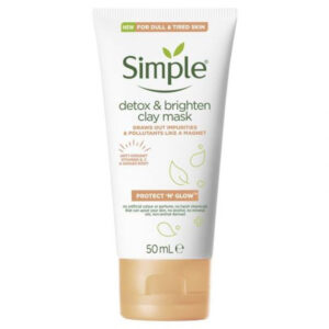Simple Protect N Glow Detox & Brighten Clay Mask 50ml