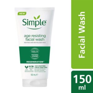 Simple Regeneration Age Resisting Facial Wash 150ml