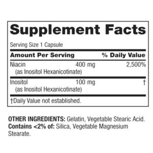 Spring Valley Niacin Supplement 500 mg Capsules 240 Capsules