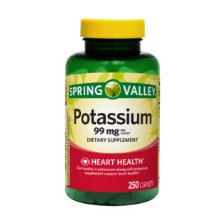Spring Valley Potassium 99mg 250 Caplets