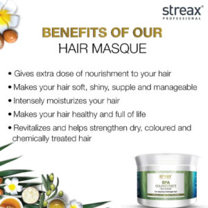 Streax Spa Nourishment Olive & Shea Butter (500ml)