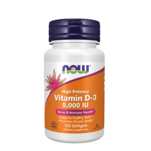 Vitamin D-3 5000 IU 120 Softgels
