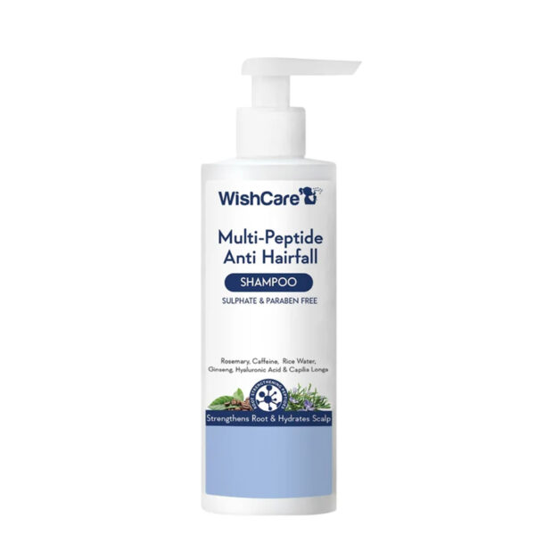 Wishcare Multi-Peptide Anti Hairfall Shampoo With Rosemary - 250ml