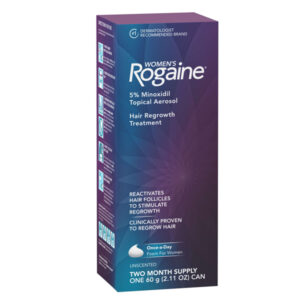 Women's ROGAINE® 5% Minoxidil Unscented Foam