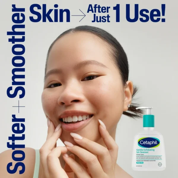 Cetaphil Gentle Exfoliating SA Cleanser 237ml - Image 4