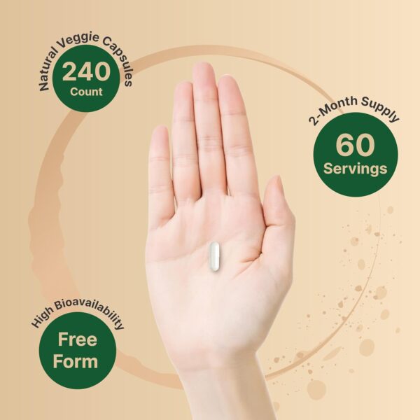 NatureBell Glutathione Supplement 2000mg – 240 Capsules - Image 3