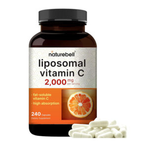 NatureBell Liposomal Vitamin C 2000mg Per Serving – 240 Capsules