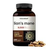NatureBell Lions Mane Supplement 9000mg Per Serving – 240 Capsules