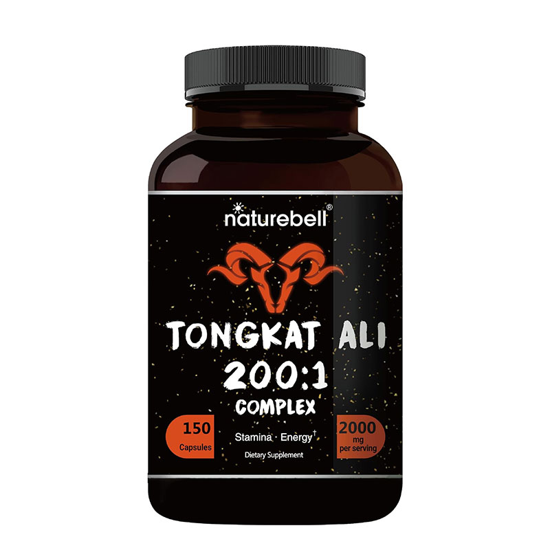 NatureBell Tongkat Ali 200:1 (Longjack) Extract – 150 Capsules