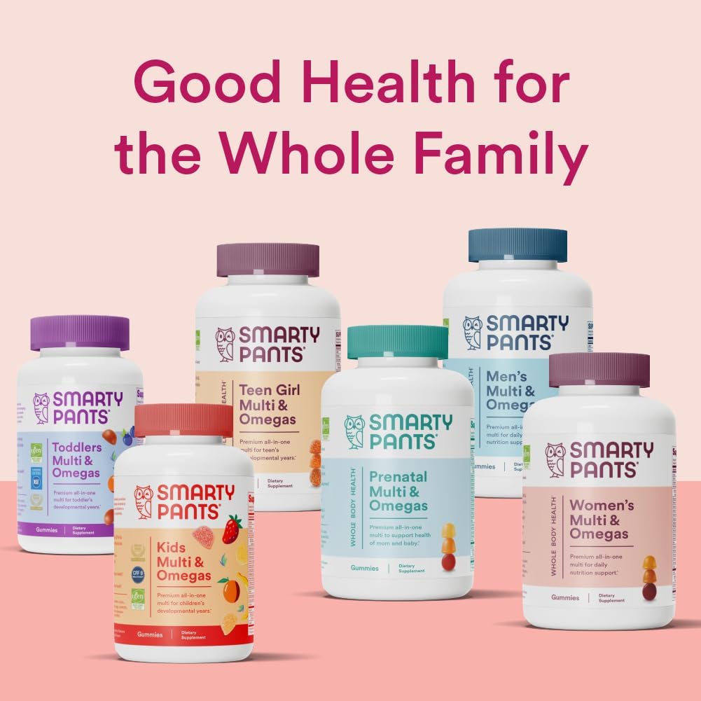 SmartyPants Teen Girl Multi & Omegas – 120 Gummies - Image 5