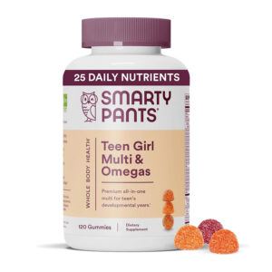 SmartyPants Teen Girl Multi & Omegas – 120 Gummies